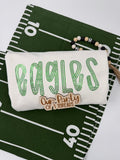 Eagles Lowercase Spangled Crewneck or Tee – Game Day Sparkle Spirit Wear
